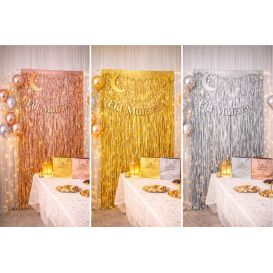 Decorative Fringe Curtain – 1 m × 2 m