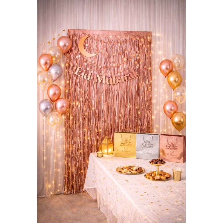 Rideau à Franges Décoratif – 1 m × 2 m