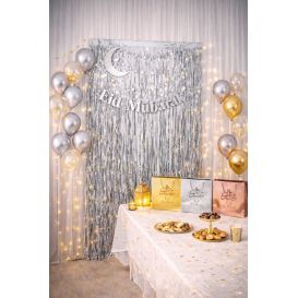 Decorative Fringe Curtain – 1 m × 2 m