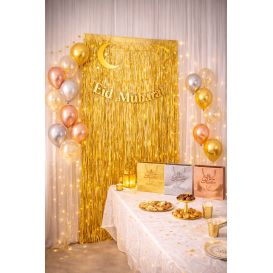 Decorative Fringe Curtain – 1 m × 2 m