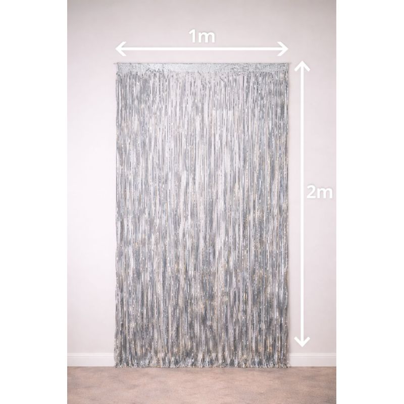 Decorative Fringe Curtain – 1 m × 2 m