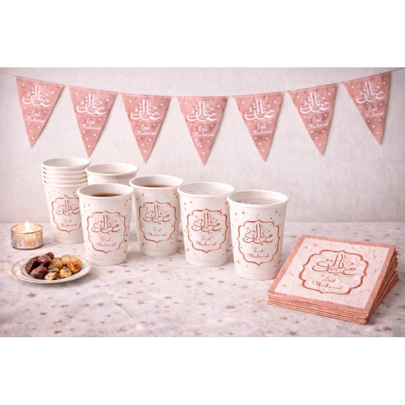 Eid Mubarak Rose Decoration Pack – The Essential Table Set