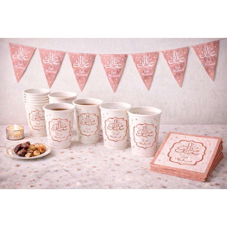 Eid Mubarak Rose Decoration Pack – The Essential Table Set
