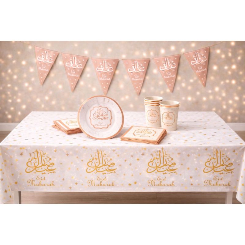 copy ofcopy ofEid Mubarak Silver Complete Table Pack – Ready to Host