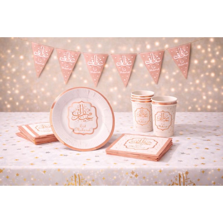 copy ofcopy ofEid Mubarak Silver Complete Table Pack – Ready to Host