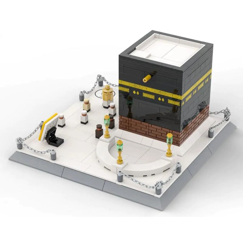 Maquette Kaaba 446 pièces – Jeu de construction islamique type LEGO®