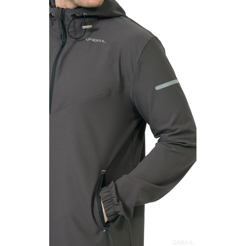 Qamisweat Drift Qaba’il – Technical Hooded Streetwear Thobe