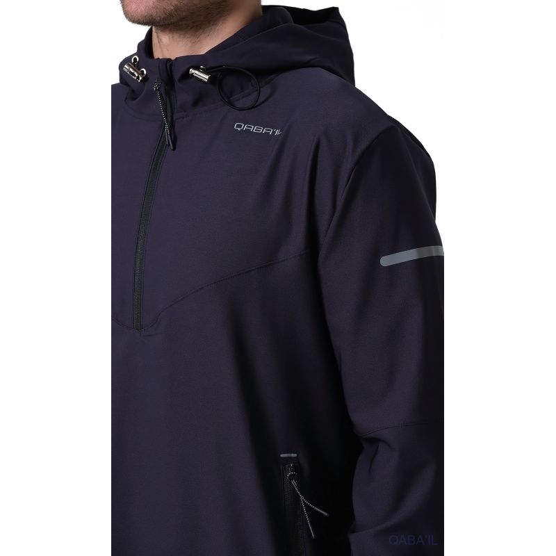 Qamisweat Drift Qaba’il – Qamis streetwear technique à capuche homme