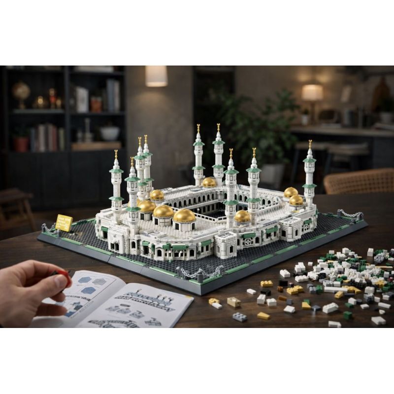Masjid al-Haram – 2291 Piece Great Mosque of Mecca Model