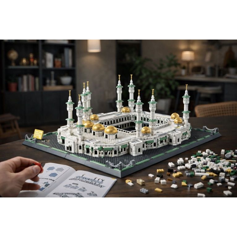 Masjid al-Haram – 2291 Piece Great Mosque of Mecca Model