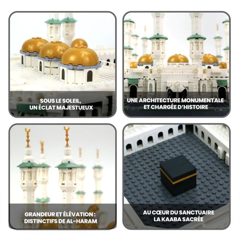 Masjid al-Haram – Maquette Grande Mosquée de La Mecque 2291 pièces