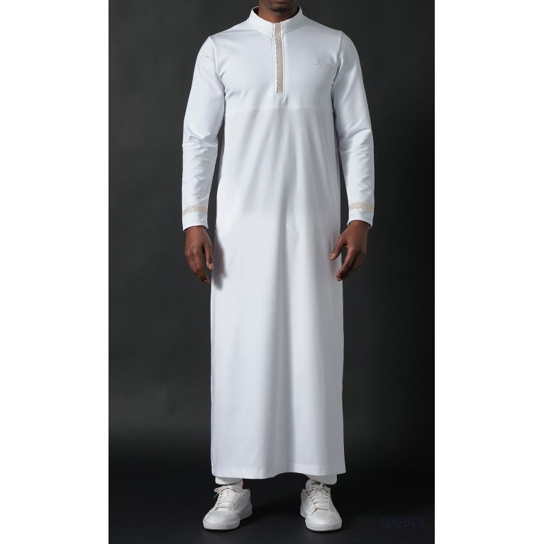Prestige II long thobe for men by Qaba'il