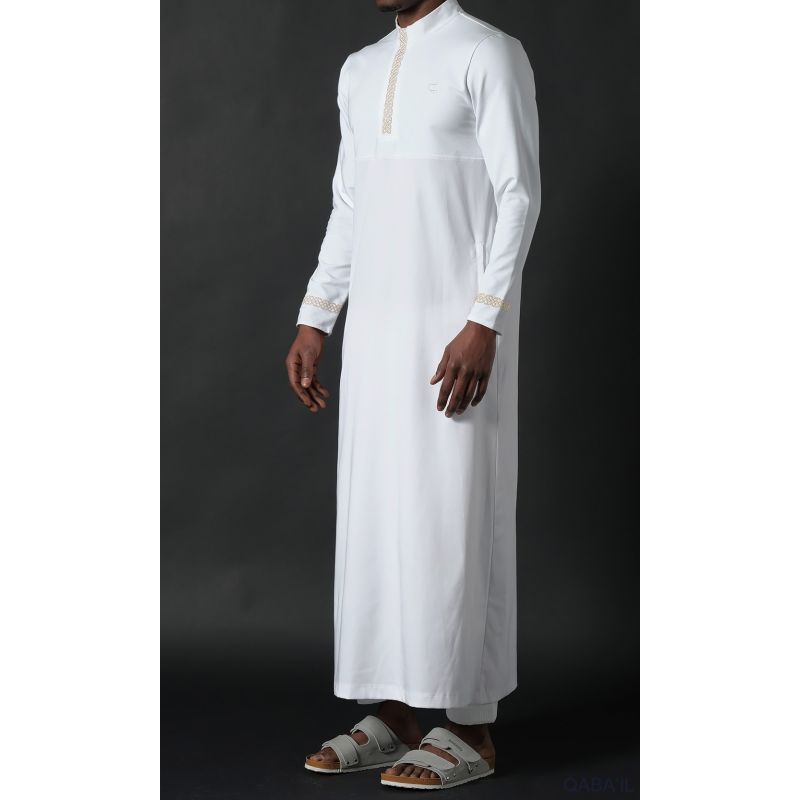 Prestige II long thobe for men by Qaba'il