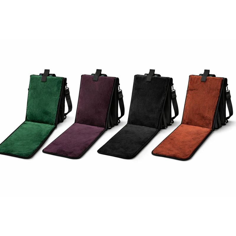 3-in-1 foldable prayer mat with back support and carry bag