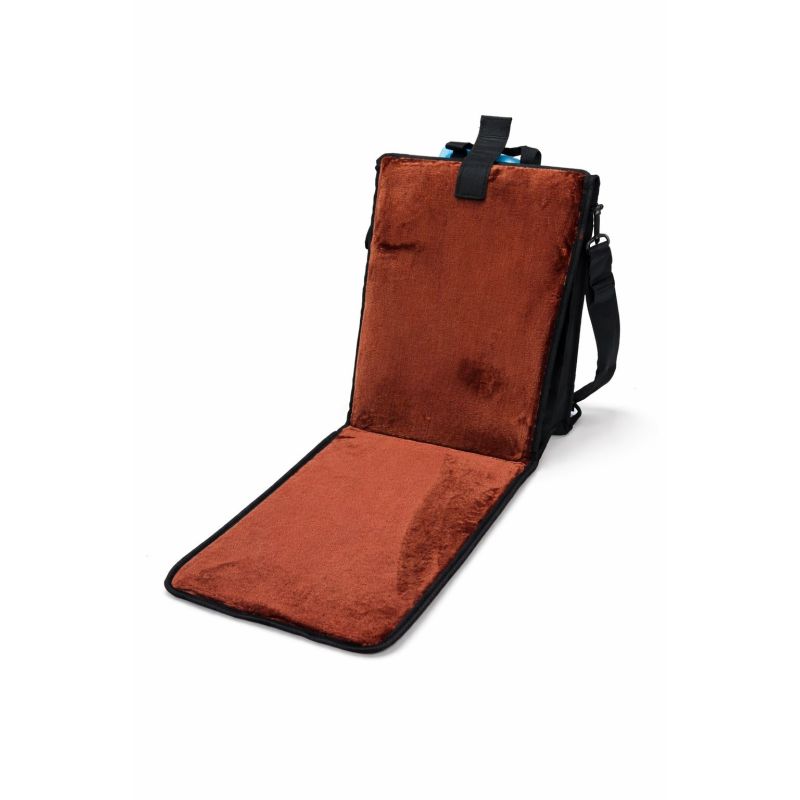 3-in-1 foldable prayer mat with back support and carry bag