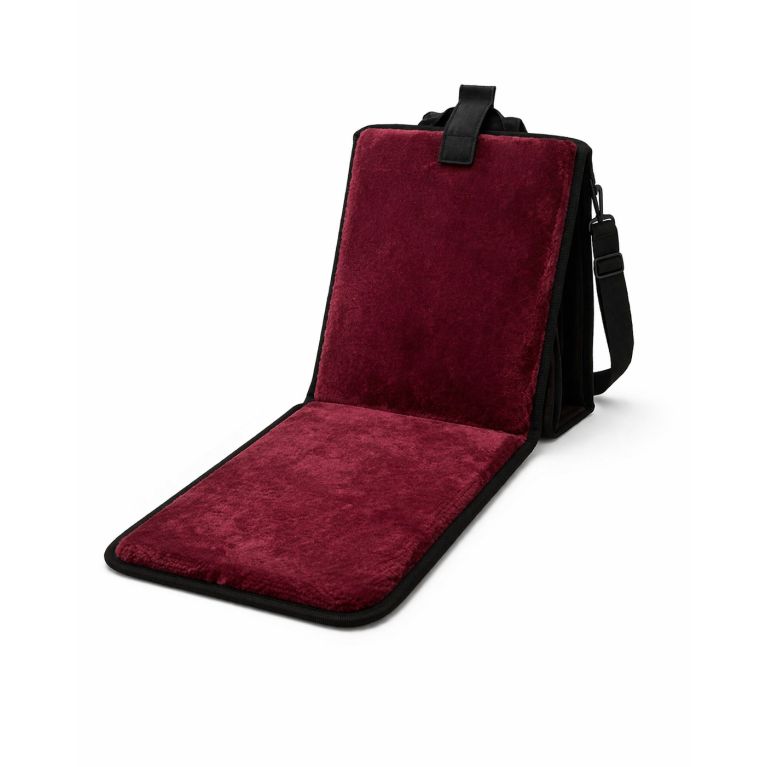 Tapis de prière pliable 3 en 1 avec dossier et sacoche