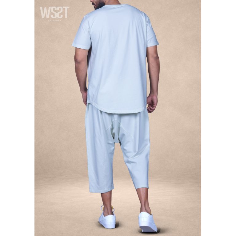 copy ofEnsemble COMBO Bleu: T-Shirt et Pantacourt - Wassat