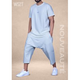 copy ofEnsemble COMBO Bleu: T-Shirt et Pantacourt - Wassat