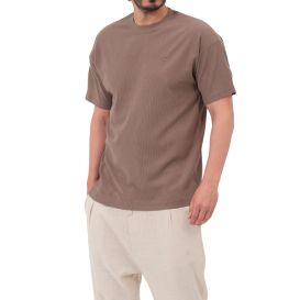 Qaba'il oversized waffle T-shirt