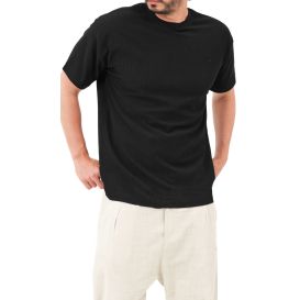 Qaba'il oversized waffle T-shirt