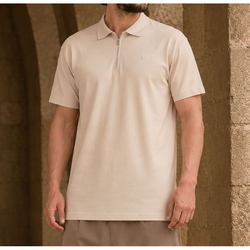 Polo Zip Oversized Qaba'il