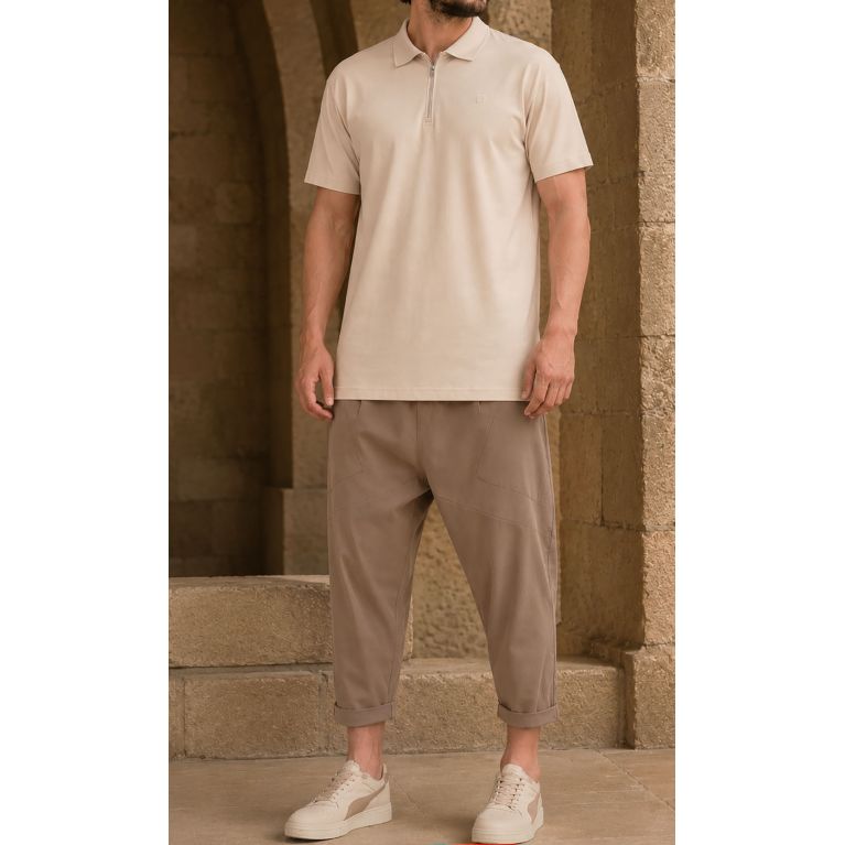 Polo Zip Oversized Qaba'il