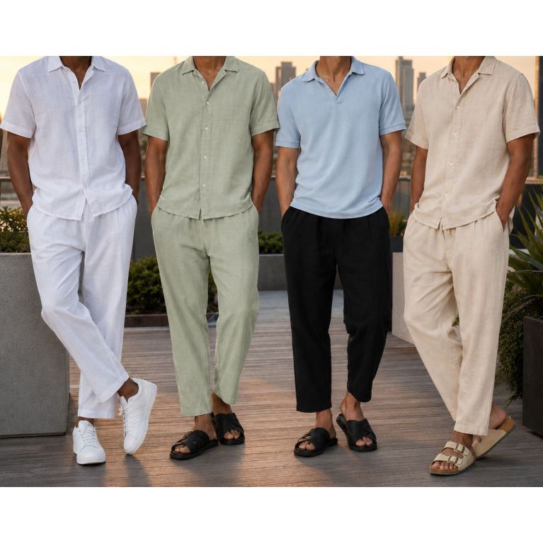 Summer Linen Pants – Qabail Urban Fit