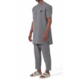 Ensemble Qaba'il Silent Tunique Zippée et Sarouel Droit