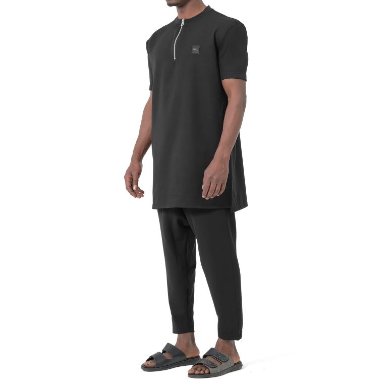 Ensemble Qaba'il Silent Tunique Zippée et Sarouel Droit