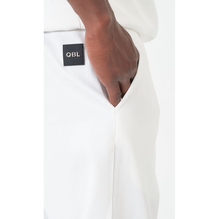 Qabail Silent Set with Zipped Tunic and Straight Sarouel