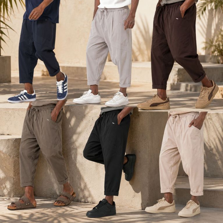 Sarouel Homme Qaba'il Design S26 Streetwear