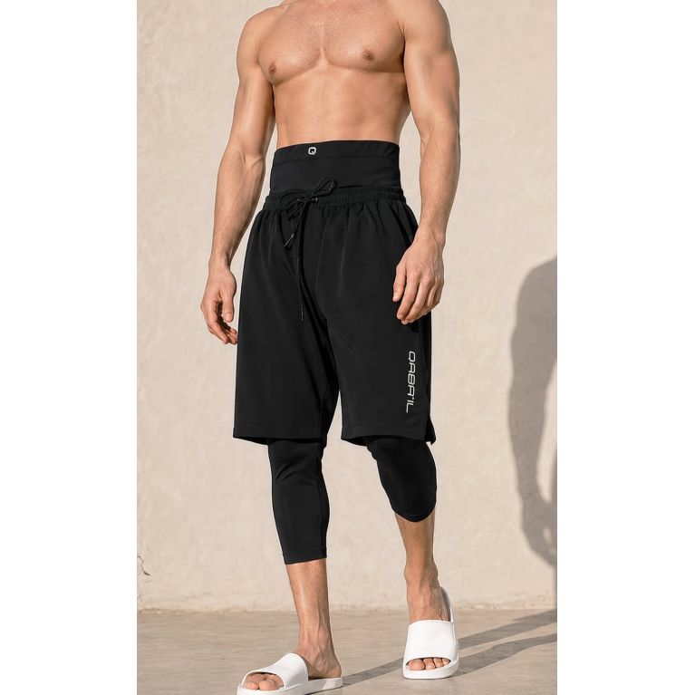 Short de Bain Awra Homme Qaba’il S26 – Swimshort avec Legging