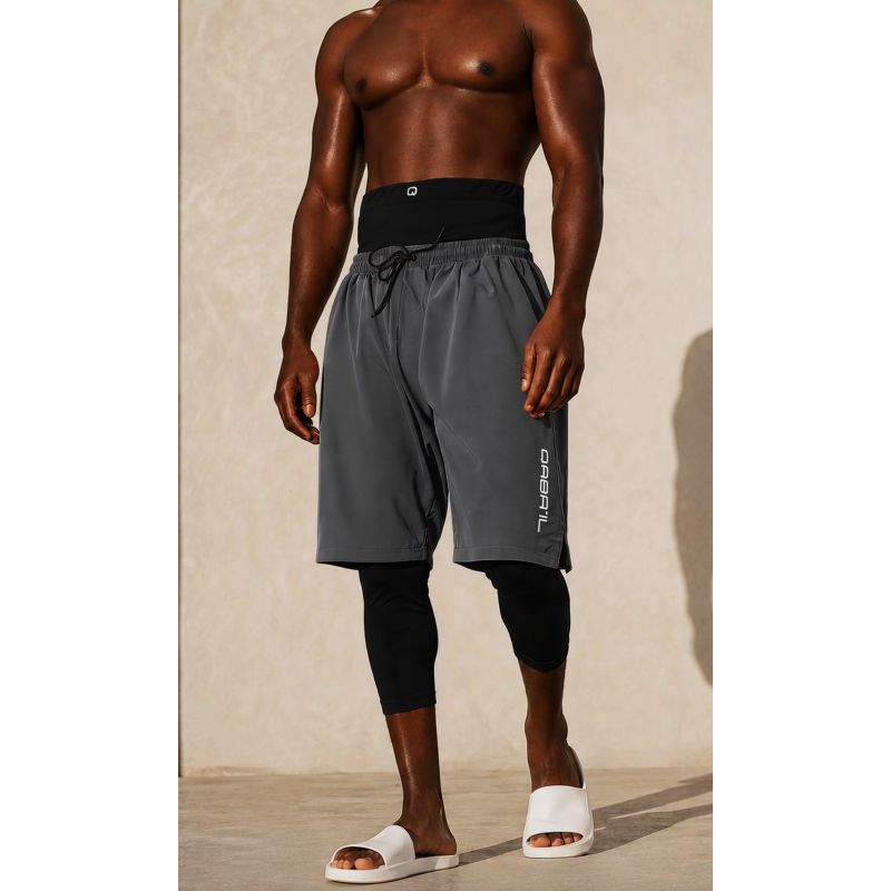 Short de Bain Awra Homme Qaba’il S26 – Swimshort avec Legging