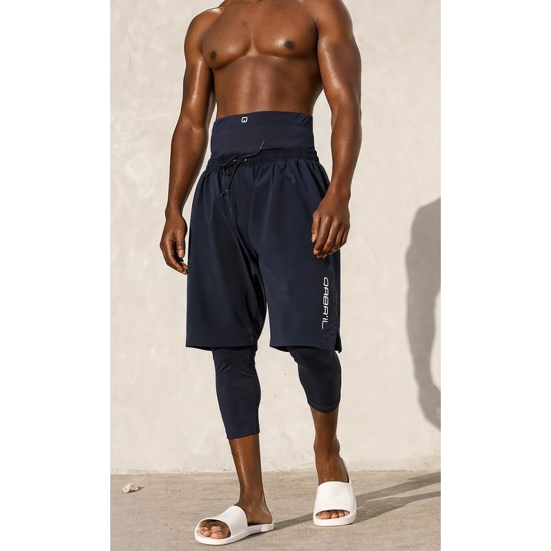 Short de Bain Awra Homme Qaba’il S26 – Swimshort avec Legging
