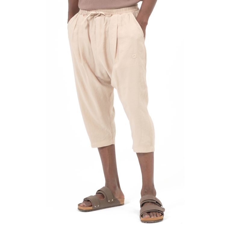 Pantacourt Homme Tencel Classik Qaba’il