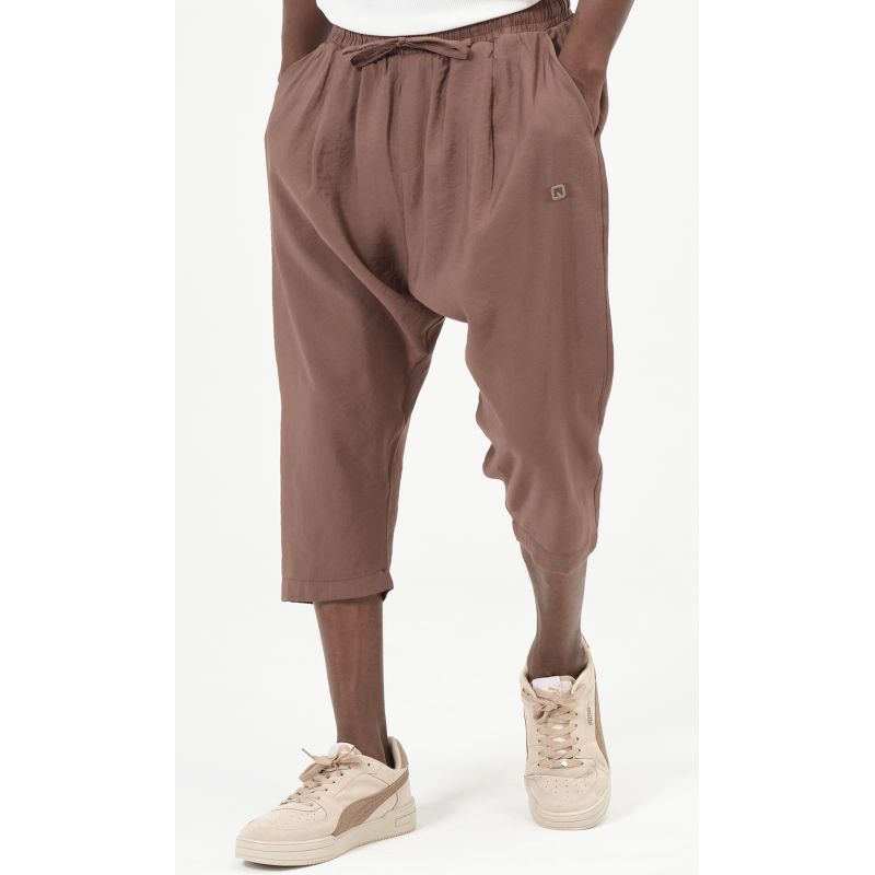 Men’s Tencel Classik Cropped Trousers – Qaba’il