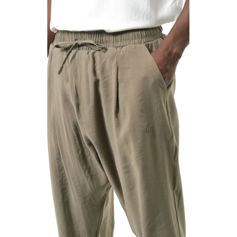 Men’s Tencel Classik Cropped Trousers – Qaba’il