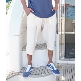 Men’s Tencel Classik Cropped Trousers – Qaba’il