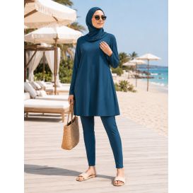 Women’s 3-Piece Burkini with Flared Tunic
