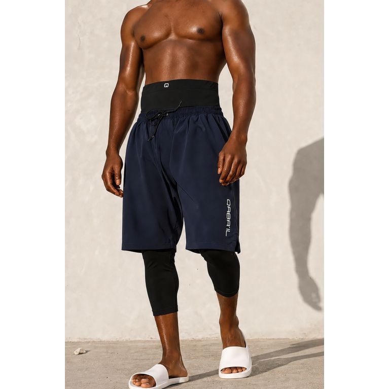 Men’s Awra Swim Shorts Qaba’il S26 – Modest Swimshort