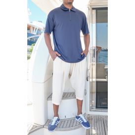 Men’s Tencel Classik Cropped Trousers – Qaba’il