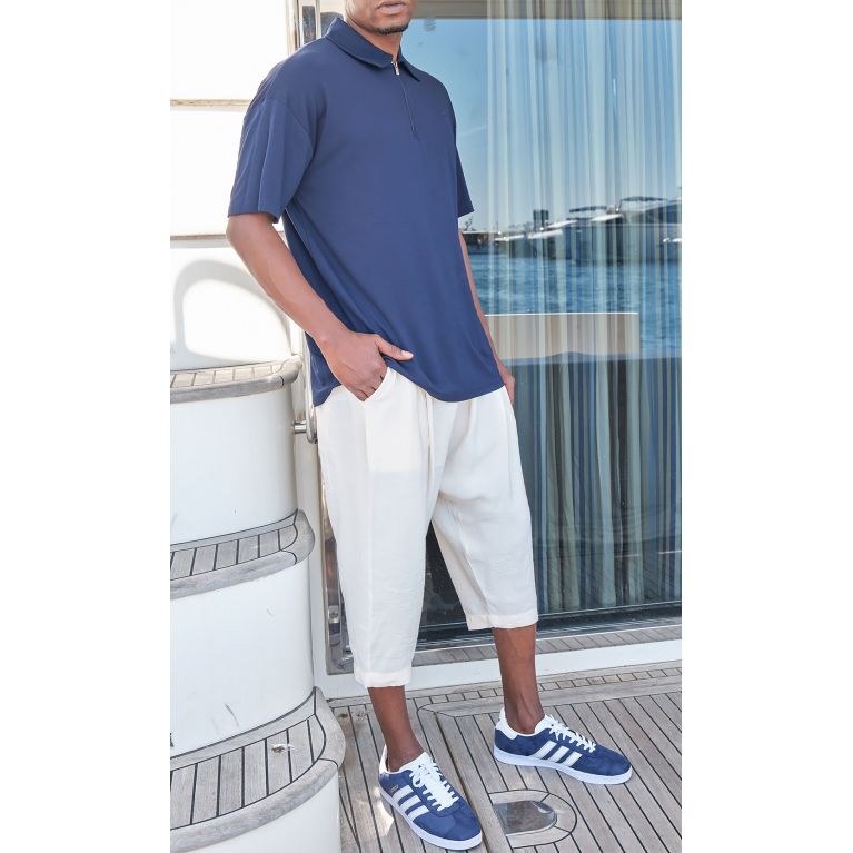 Pantacourt Homme Tencel Classik Qaba’il