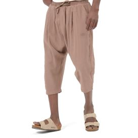 Men’s Tencel Classik Cropped Trousers – Qaba’il