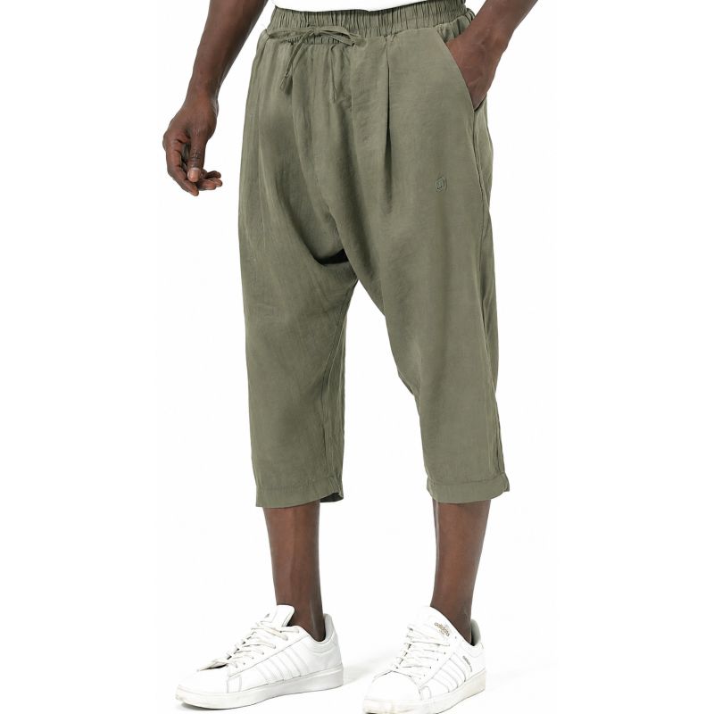 Pantacourt Homme Tencel Classik Qaba’il