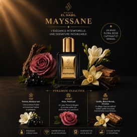 Musc Mayssane - Parfum : Mixte - Extrait de Parfum Sans Alcool - El Nabil - 5 ml