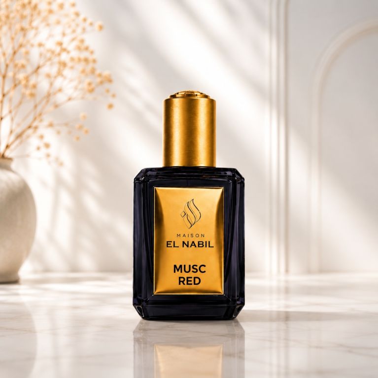 MUSC RED - Parfum : Mixte - Extrait de Parfum Sans Alcool - El Nabil - 5 ml 