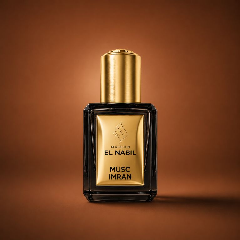 Musc Imran - Parfum : Homme - Extrait de Parfum Sans Alcool - El Nabil - 5 ml 