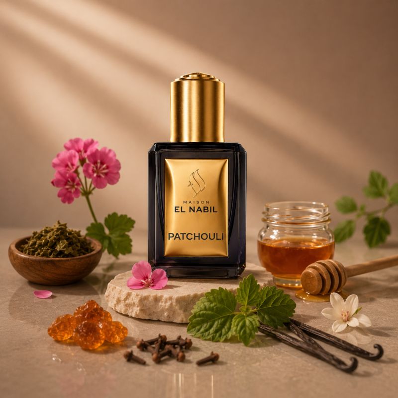 MUSC PATCHOULI - Parfum : Mixte - Extrait de Parfum Sans Alcool - El Nabil - 5 ml