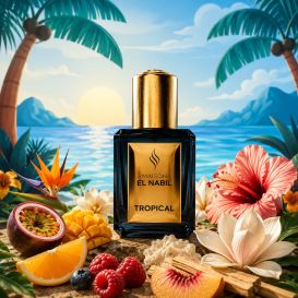 Musc Tropical- Parfum : Mixte - Extrait de Parfum Sans Alcool - El Nabil - 5 ml