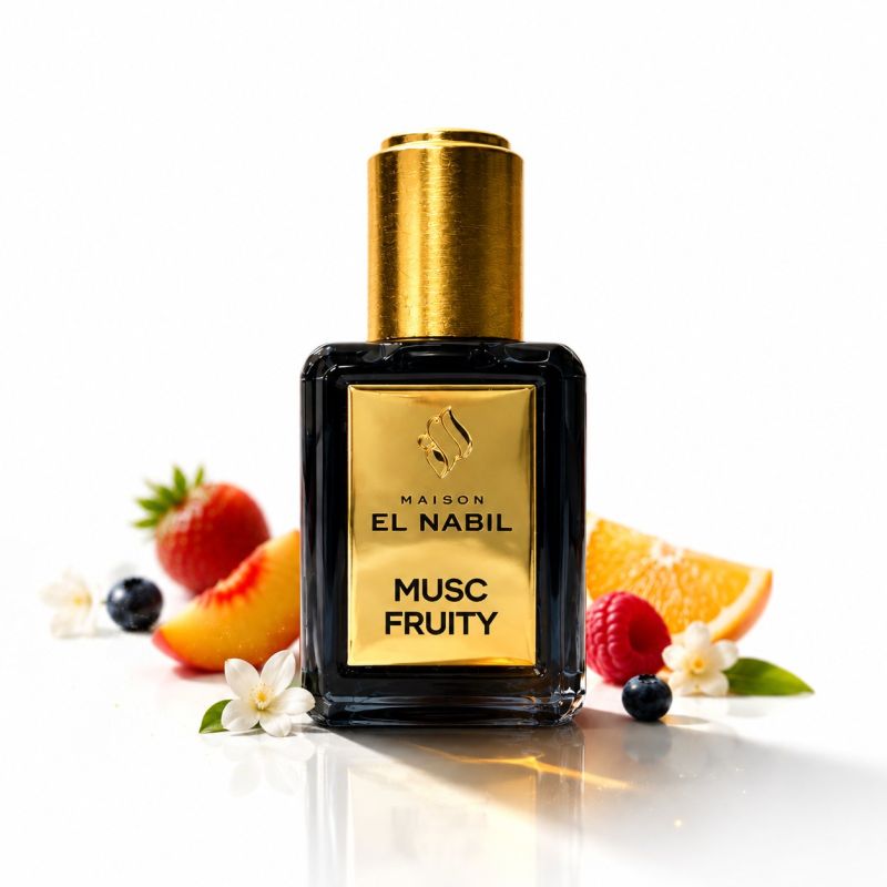 Musc Fruity - Parfum : Mixte - Extrait de Parfum Sans Alcool - El Nabil - 5 ml 